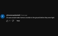 YouTube user @fransiscayulianita68's take on the streamer's clip. (Image via YouTube comments section)
